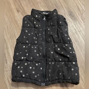 Healthtex Stary Black Puffer Jacket Vest -  Size 4T